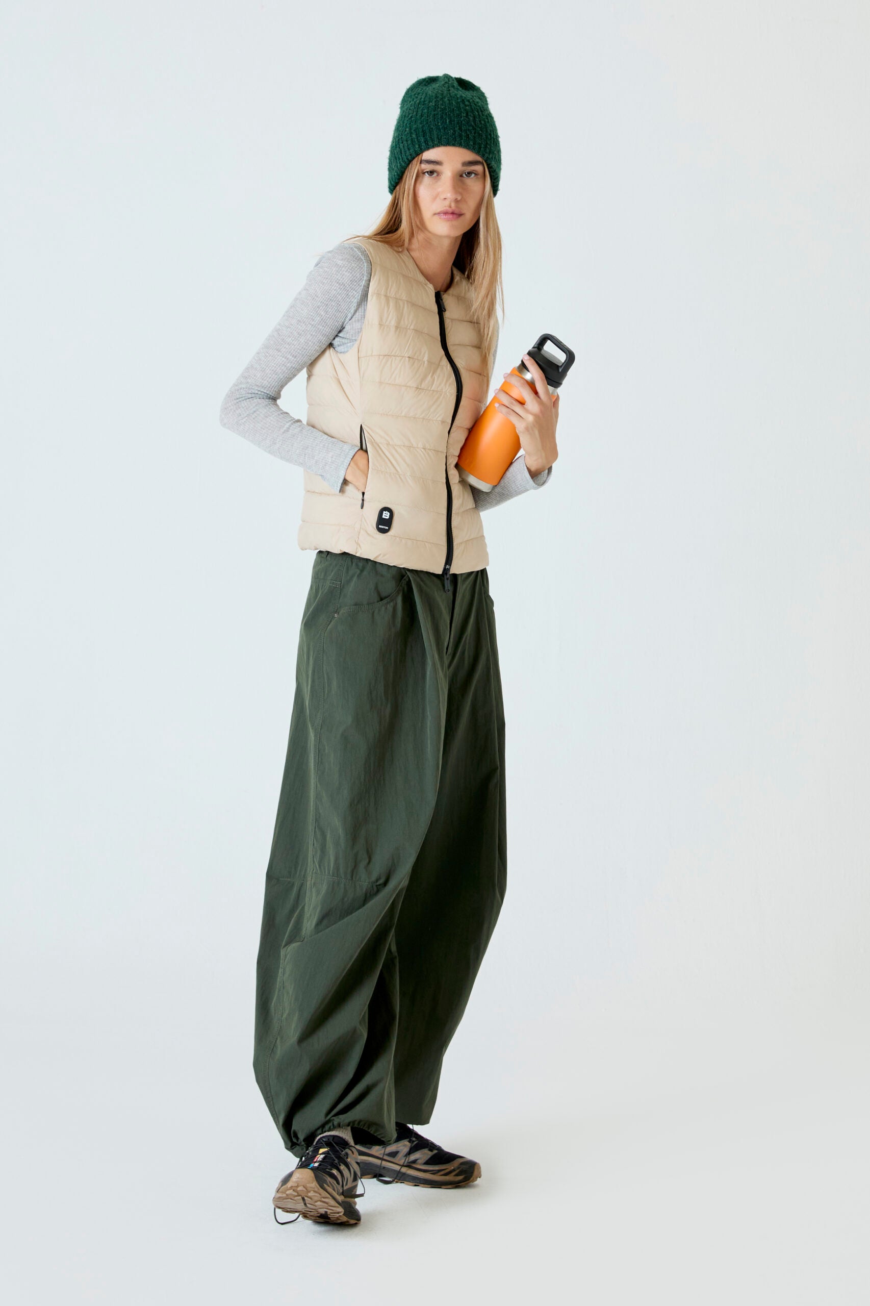 Chaleco HEAT/14 | Beige