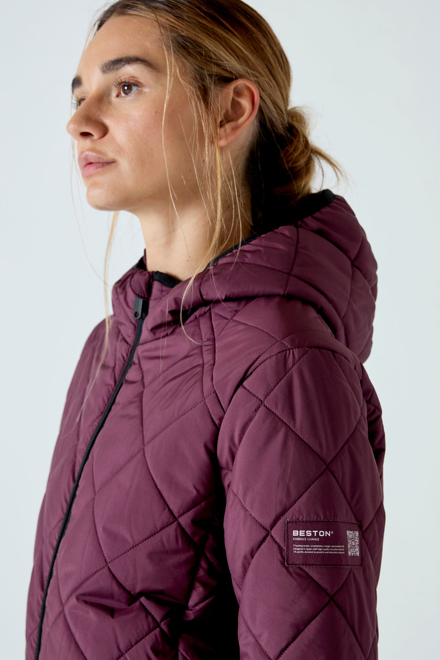 Chaqueta HEAT/30 | Plum Wine