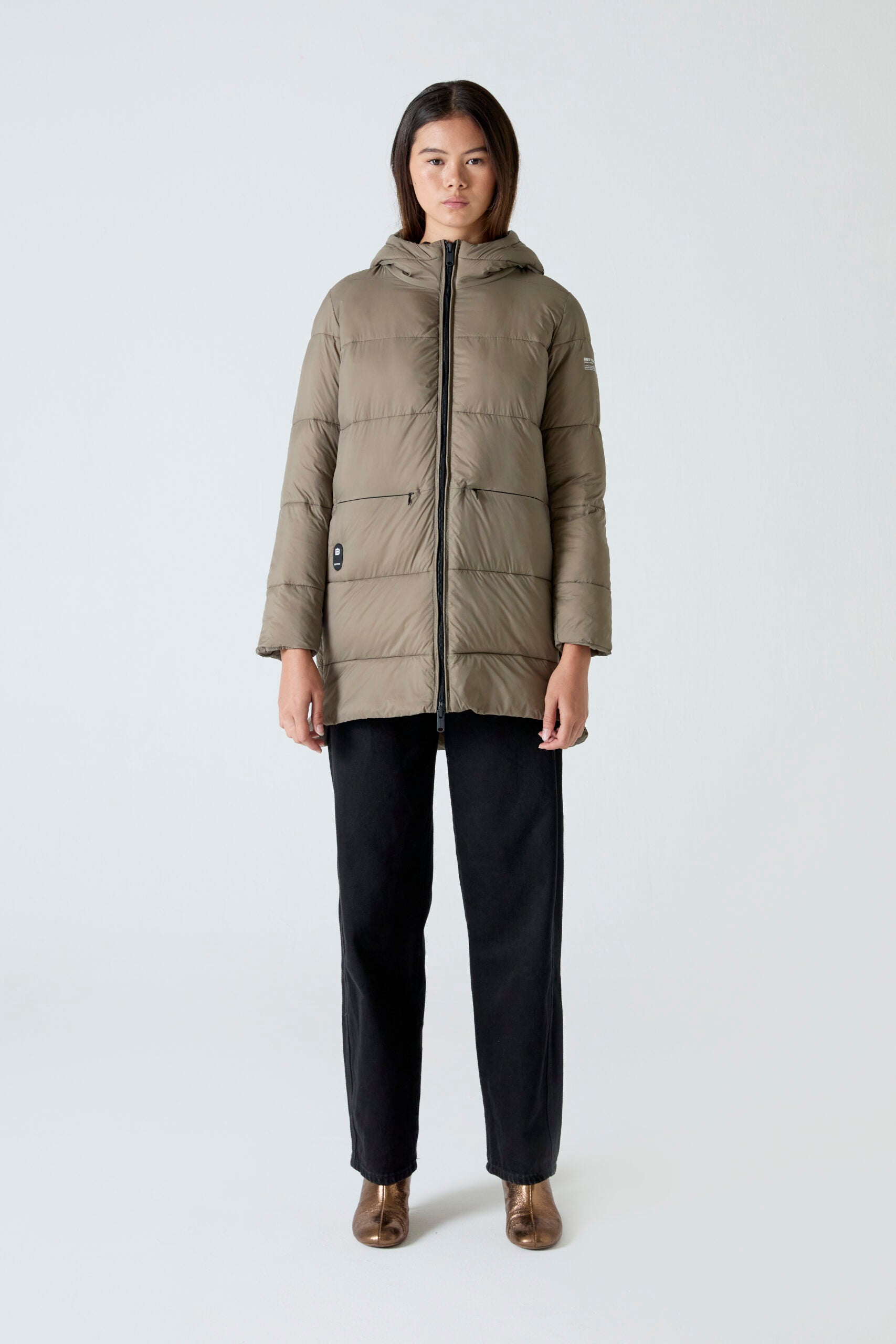 Abrigo HEAT/04 | Coffee Brown