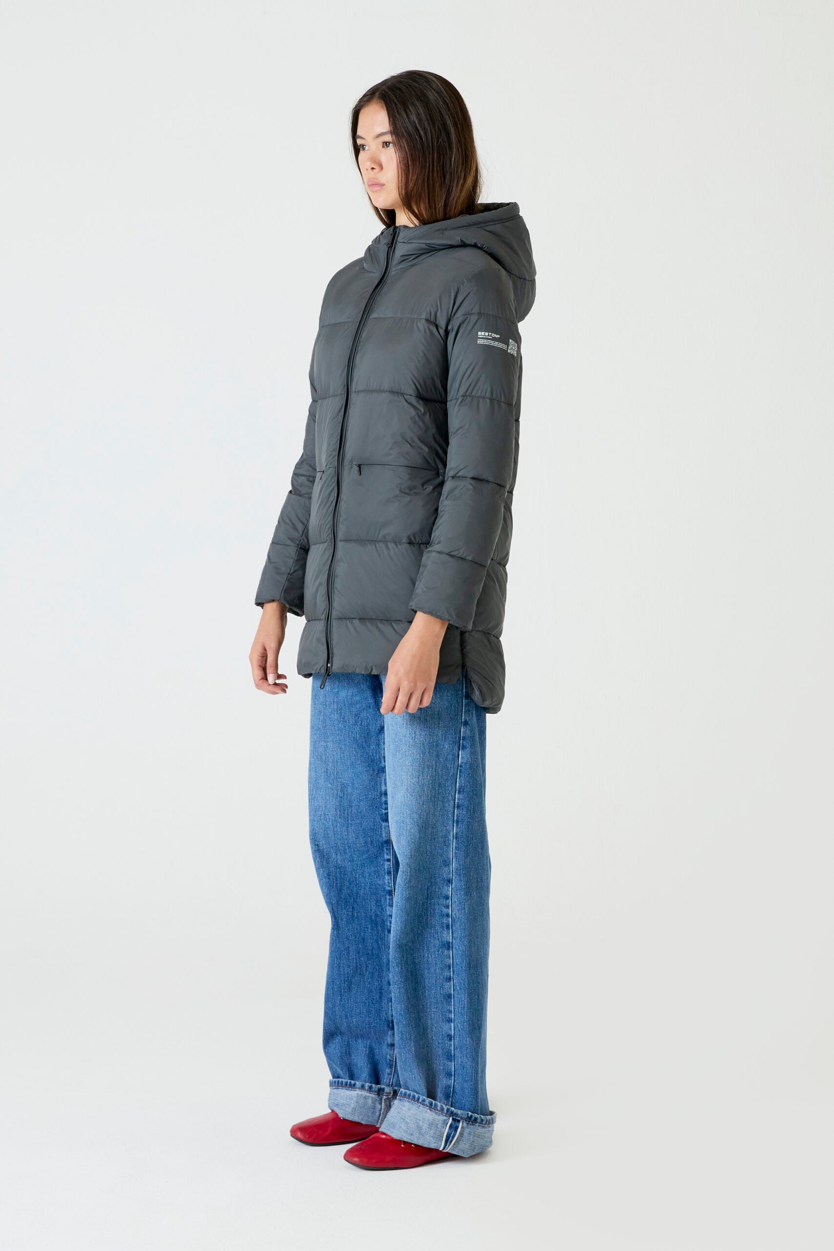 Abrigo HEAT/04 | Light Grey