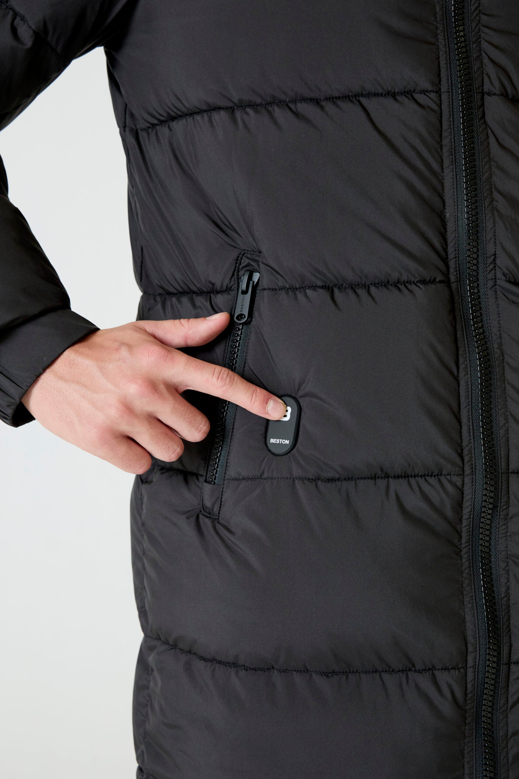 Abrigo HEAT/04 | Midnight Grey