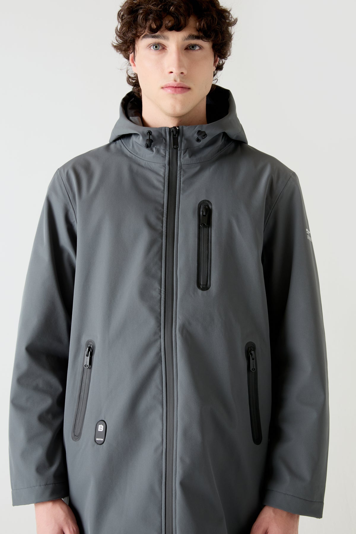 Softshell Aero Parka HEAT/60 | Midnight Grey