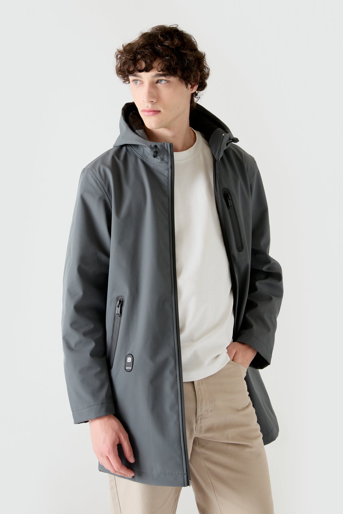Softshell Aero Parka HEAT/60 | Midnight Grey