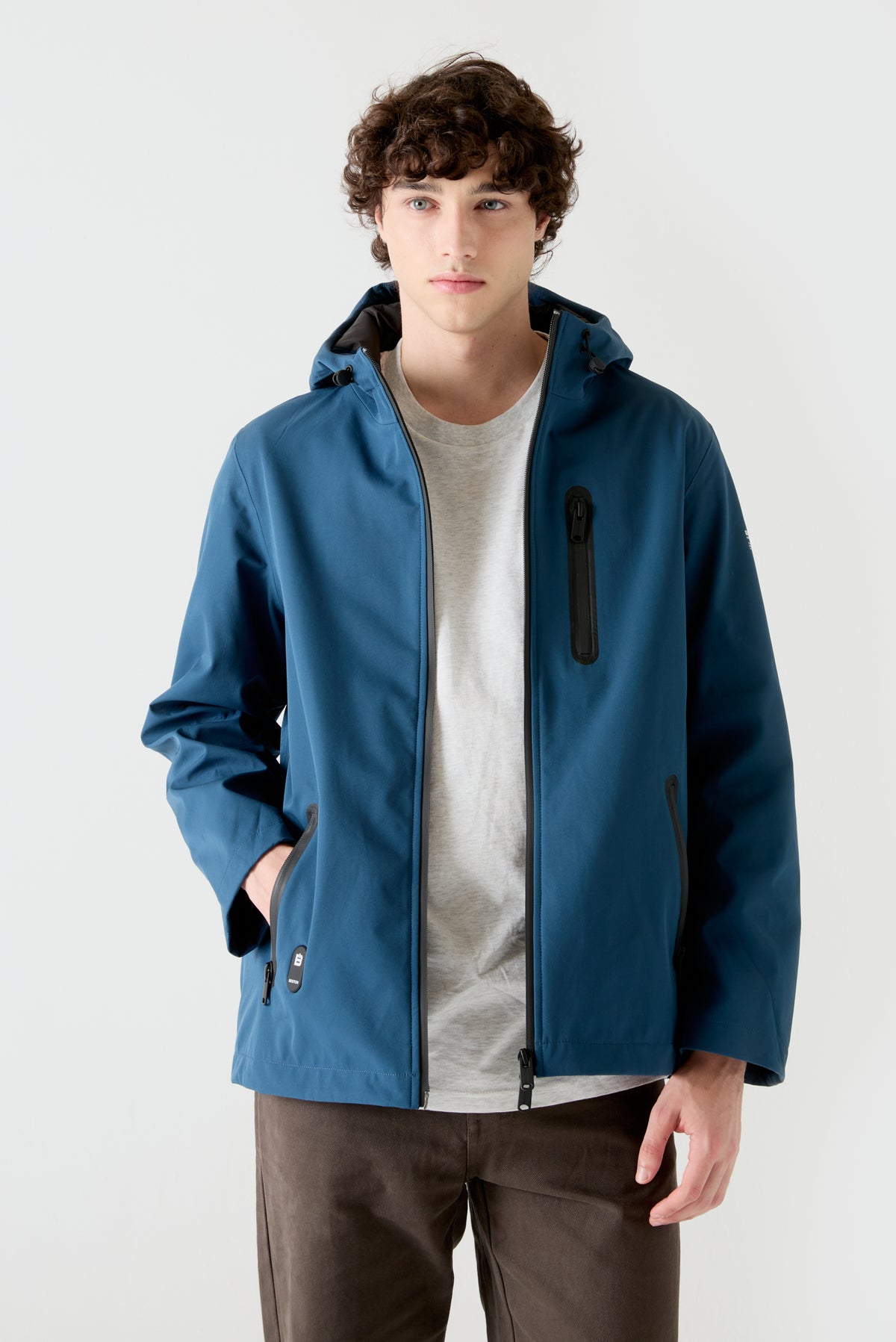 Softshell Aero Parka HEAT/61 | Atlas Blue