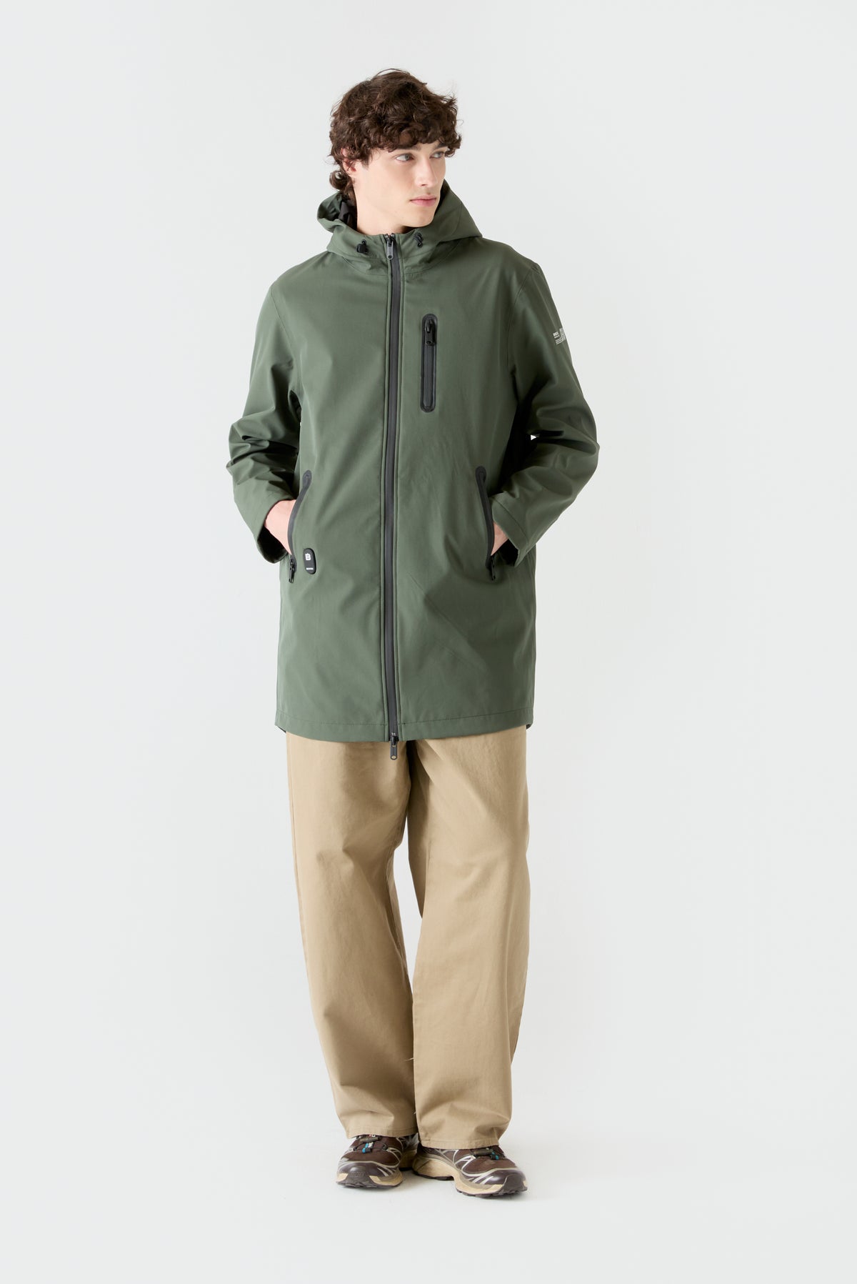 Softshell Aero Parka HEAT/60 | Slate Green