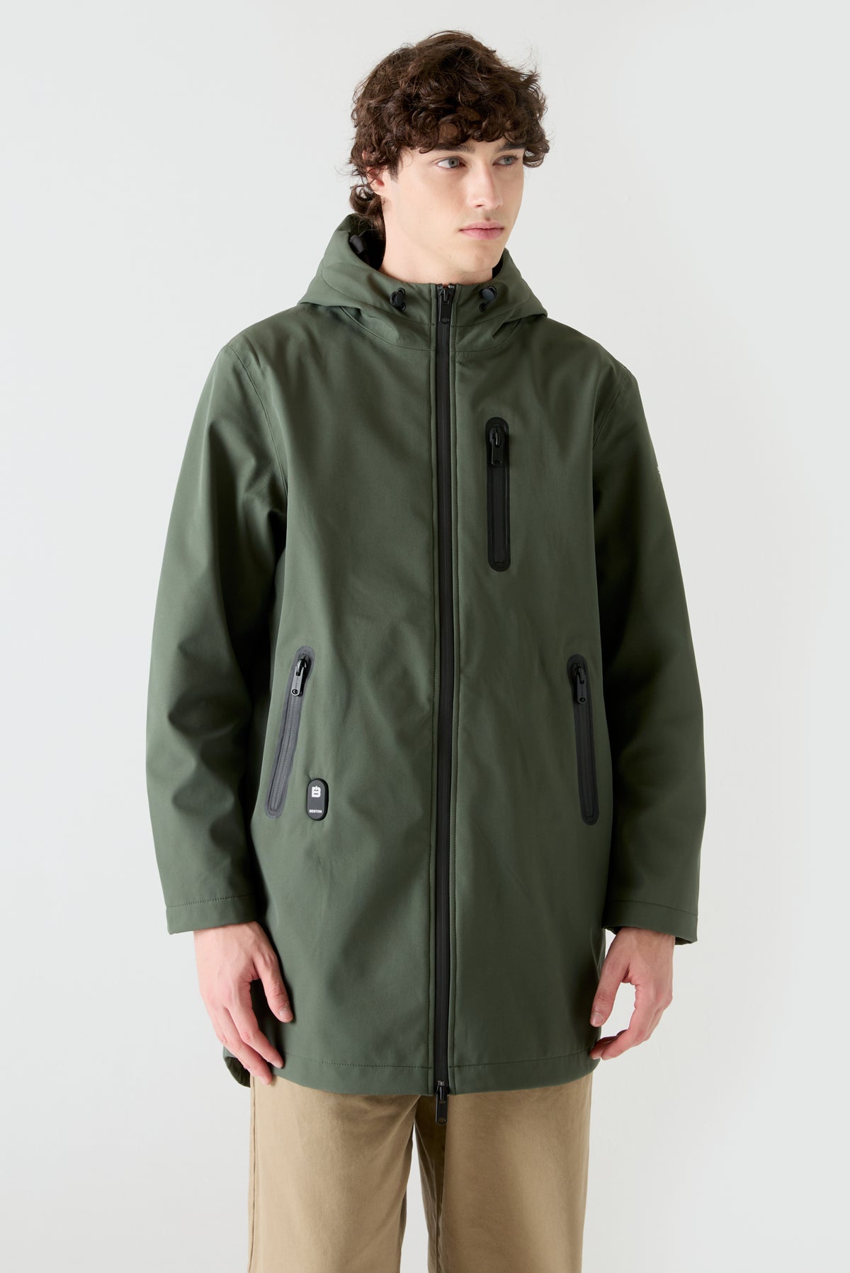 Softshell Aero Parka HEAT/60 | Slate Green