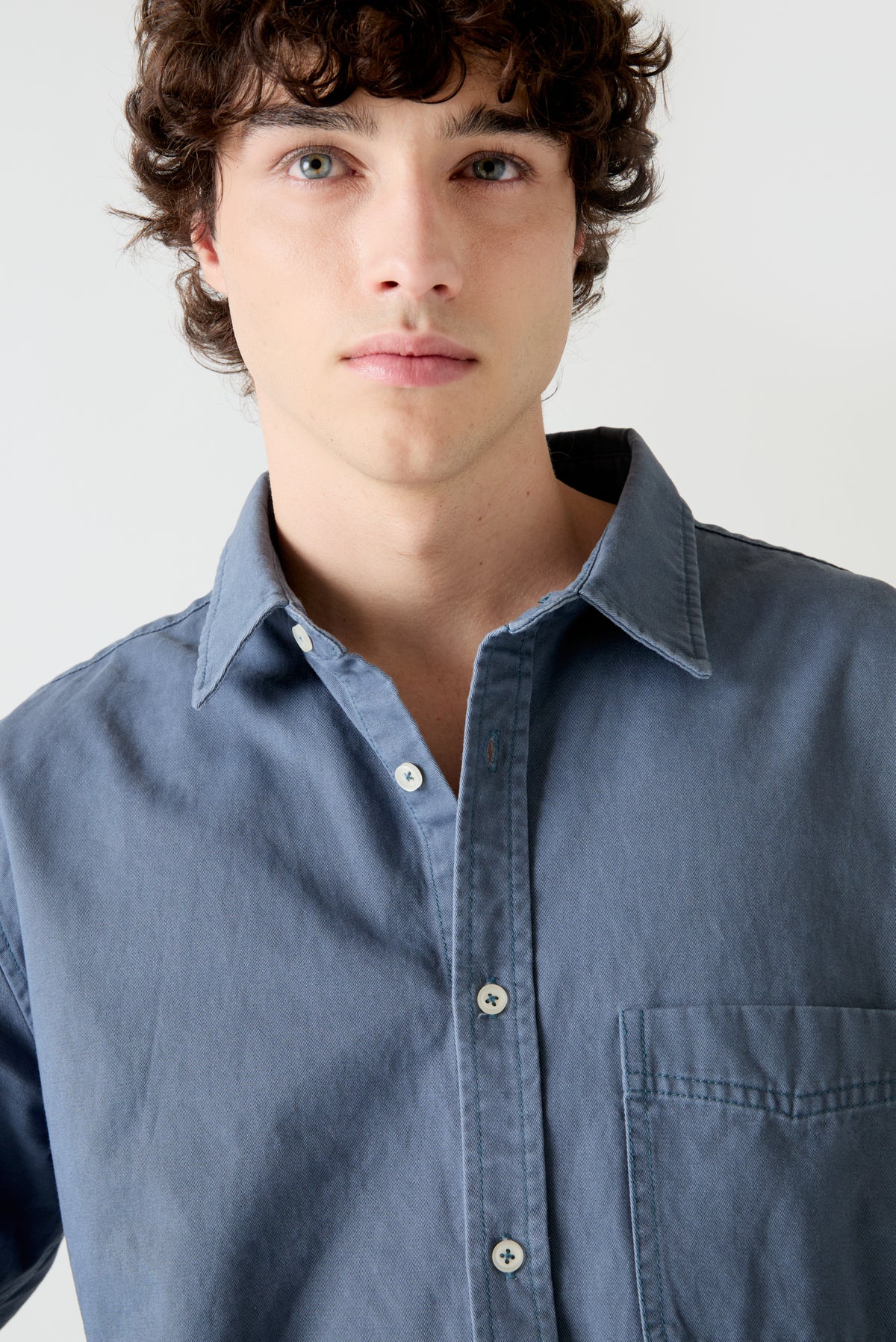 Camisa Quarry  | Washed Blue