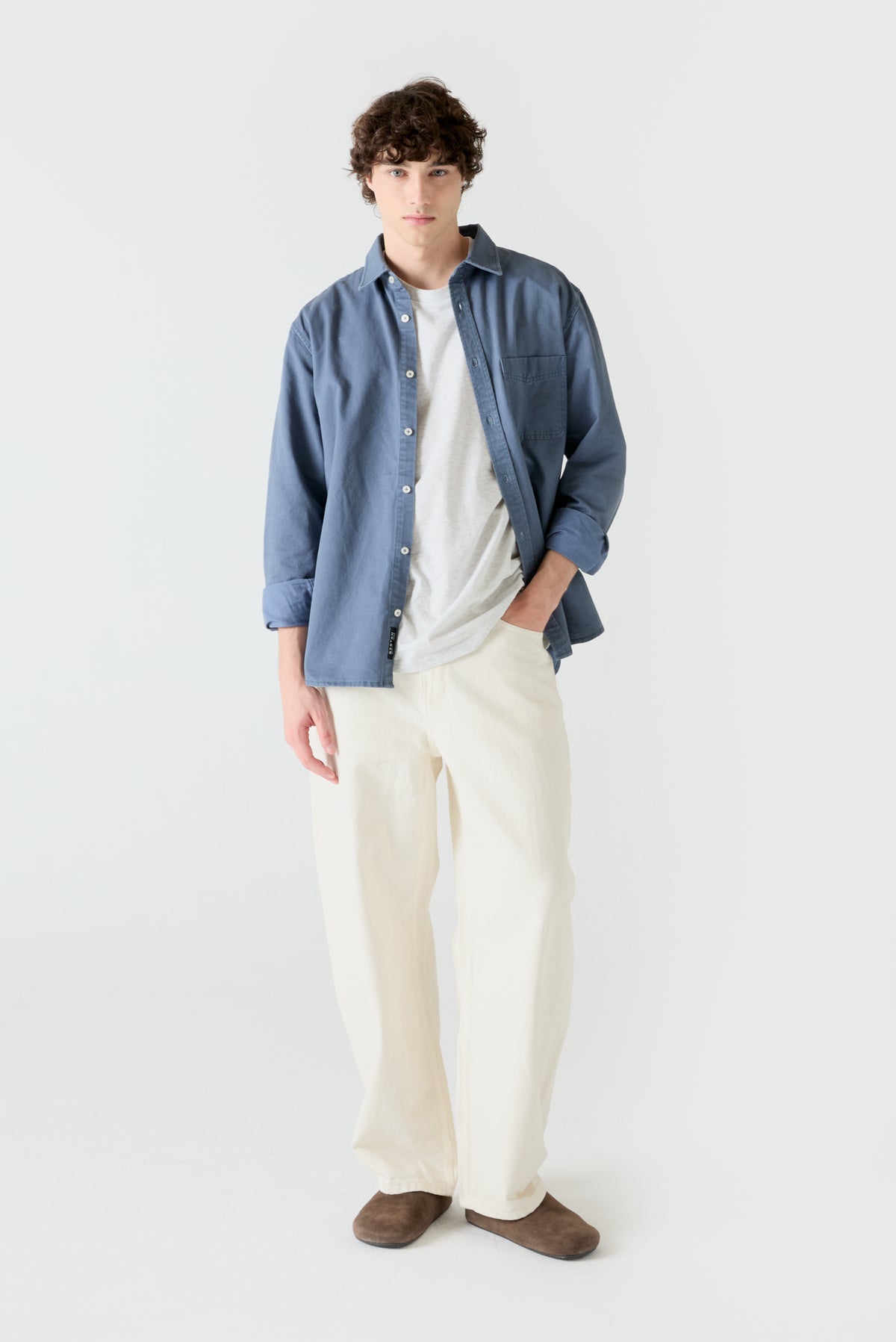 Camisa Quarry  | Washed Blue