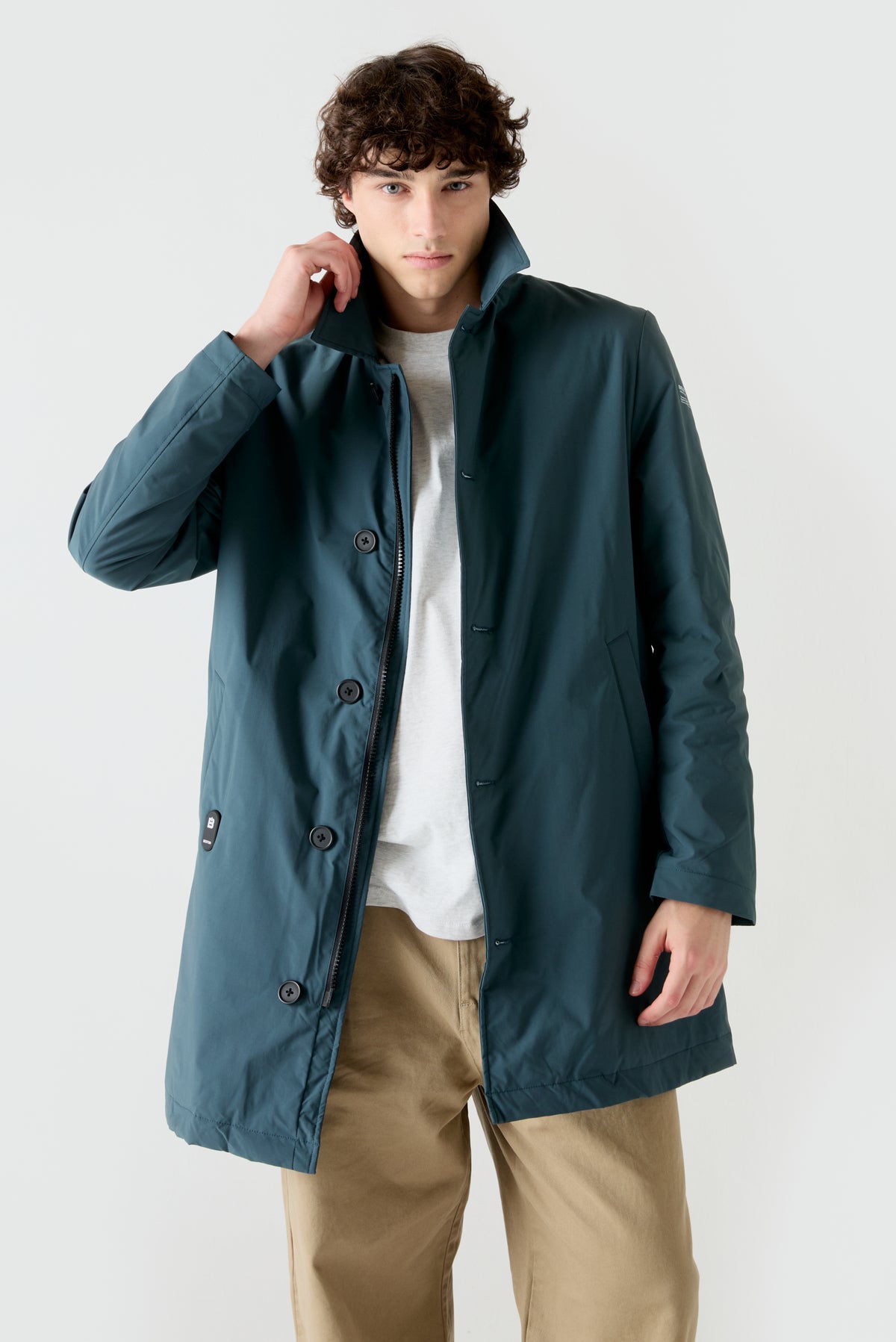 Gabardina HEAT/59 | Teal Green