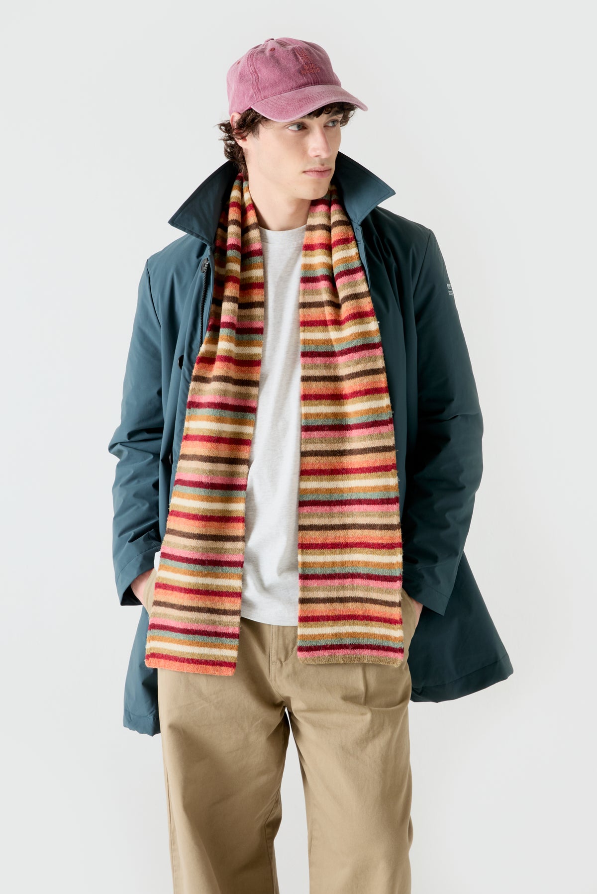 HEAT/59 Trench Coat | Teal Green