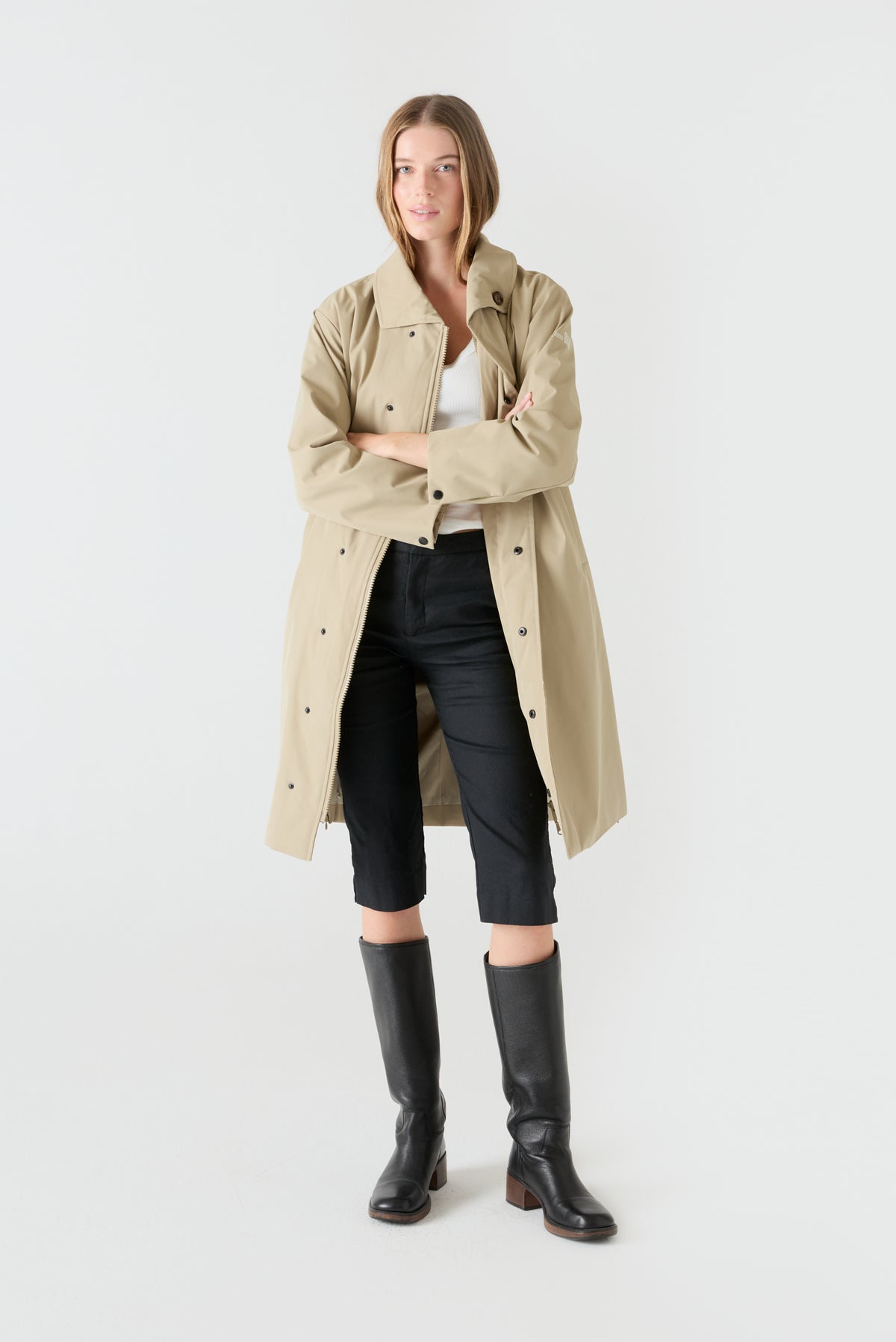 Gabardina HEAT/39 | Taupe