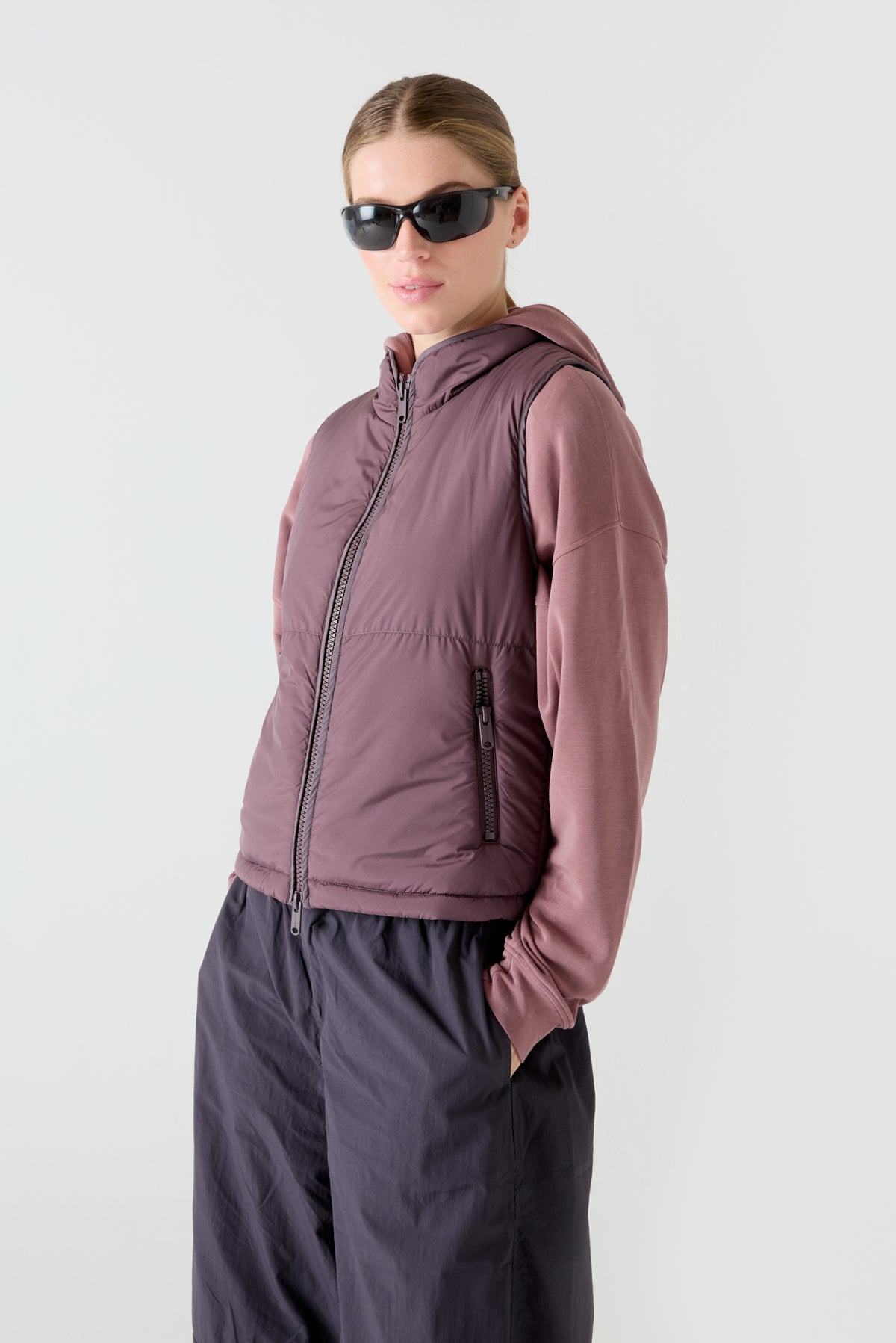 Chaleco HEAT/47 | Plum Wine