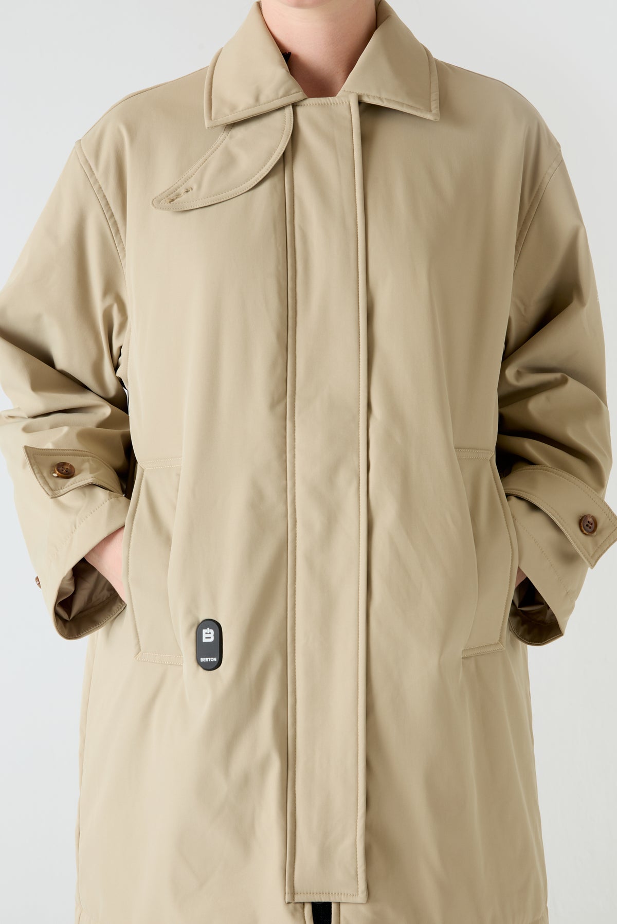 Gabardina HEAT/40 | Taupe