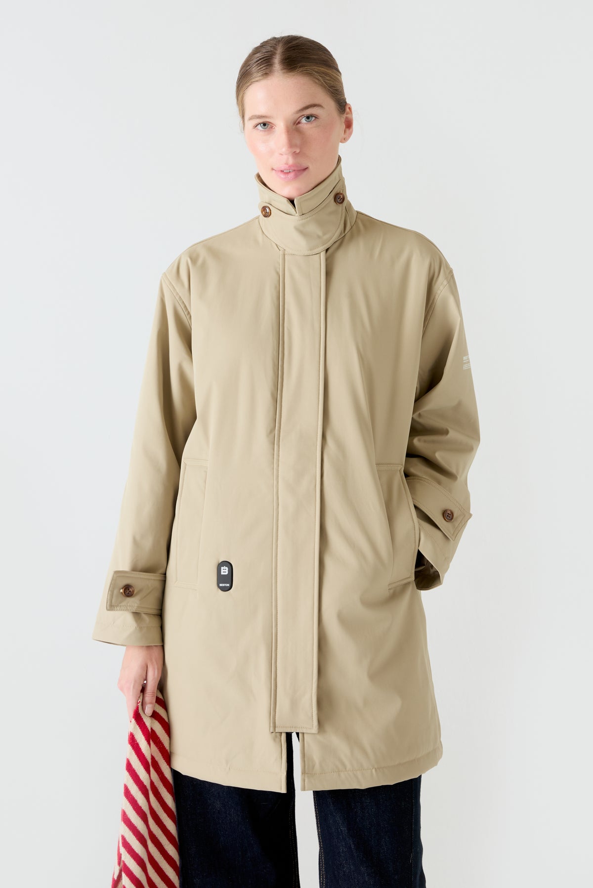 Gabardina HEAT/40 | Taupe