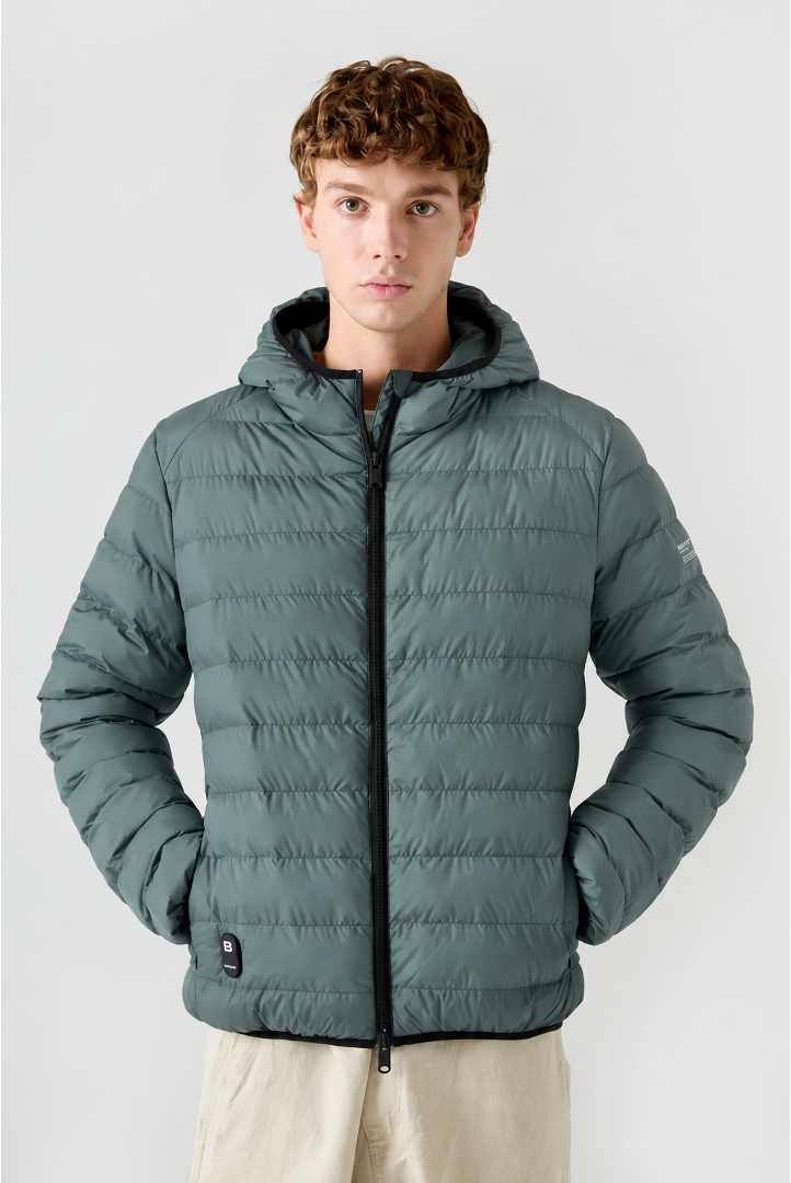 Chaqueta HEAT/01 | Linen Green