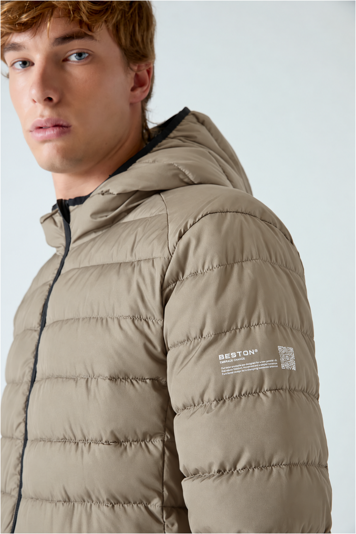HEAT/01 Jacket | Mocca Brown