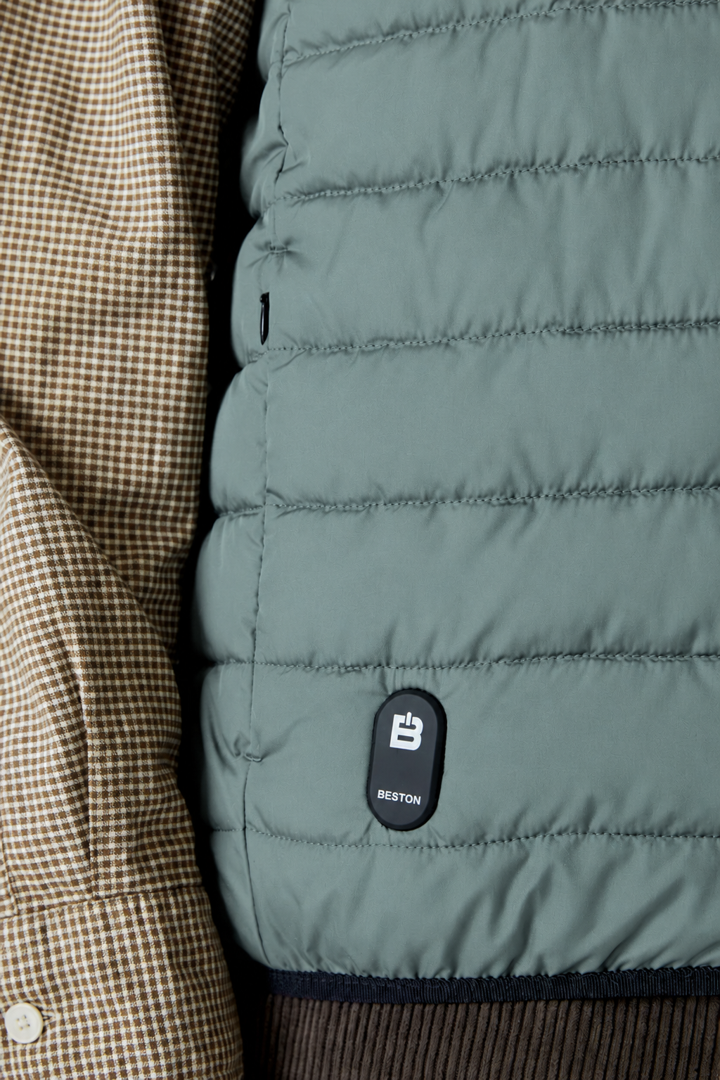 Chaleco HEAT/03 | Linen Green