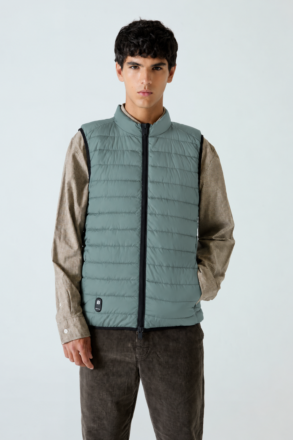 Chaleco HEAT/03 | Linen Green
