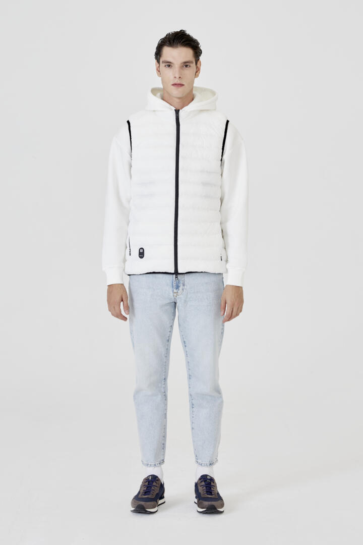 Vest HEAT/03 | Pure White