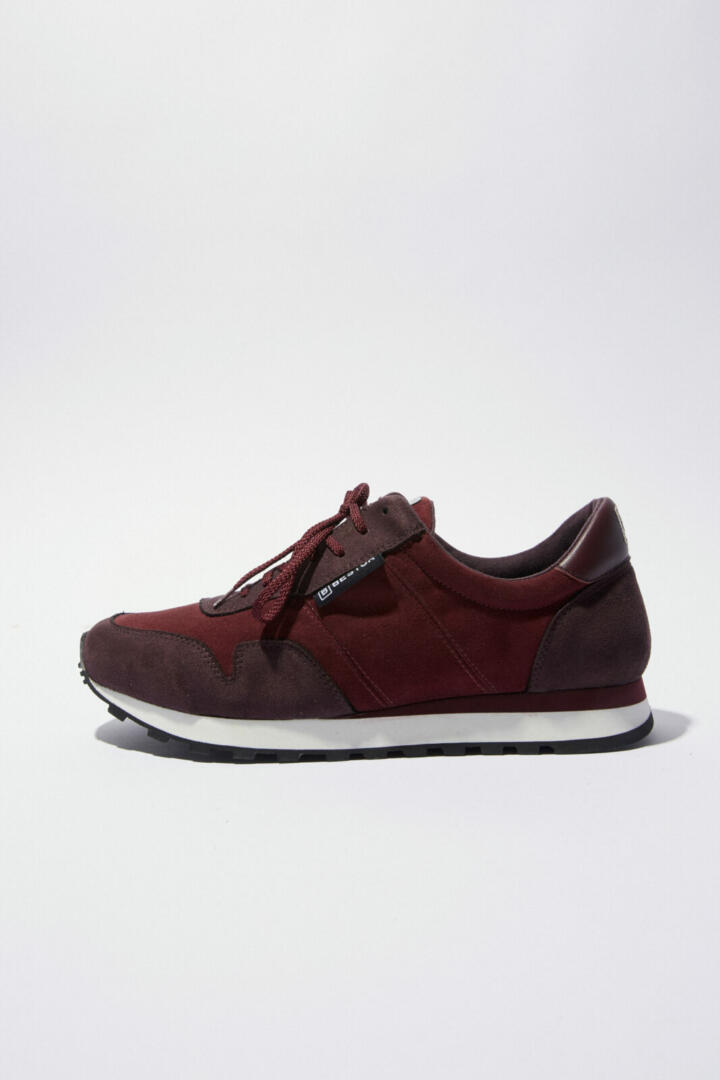 Sneakers STEP/01 BURGUNDY