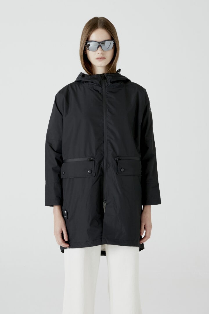 Raincoat HEAT/06 | Coal Black