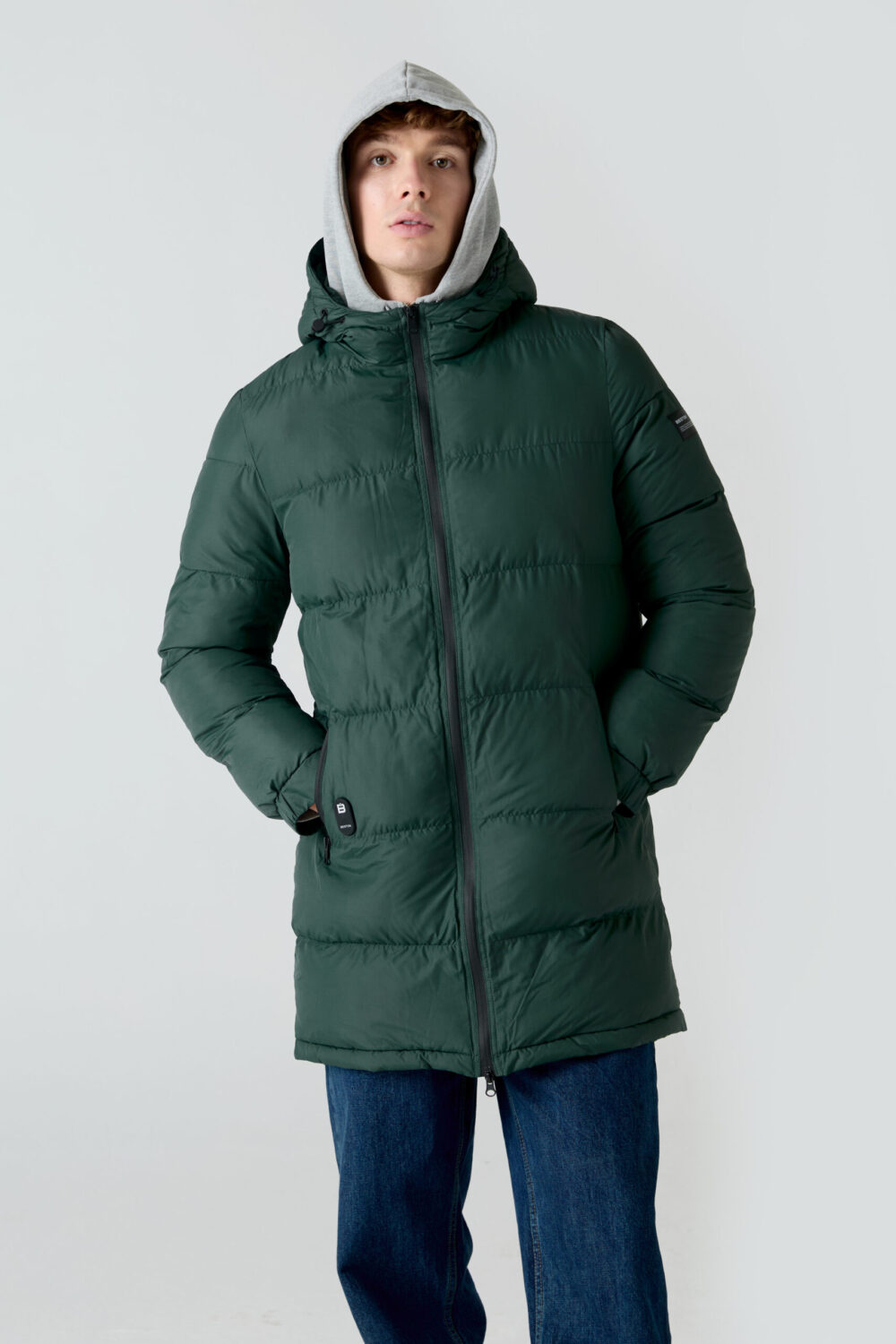 Coat HEAT/04 | Forest Green