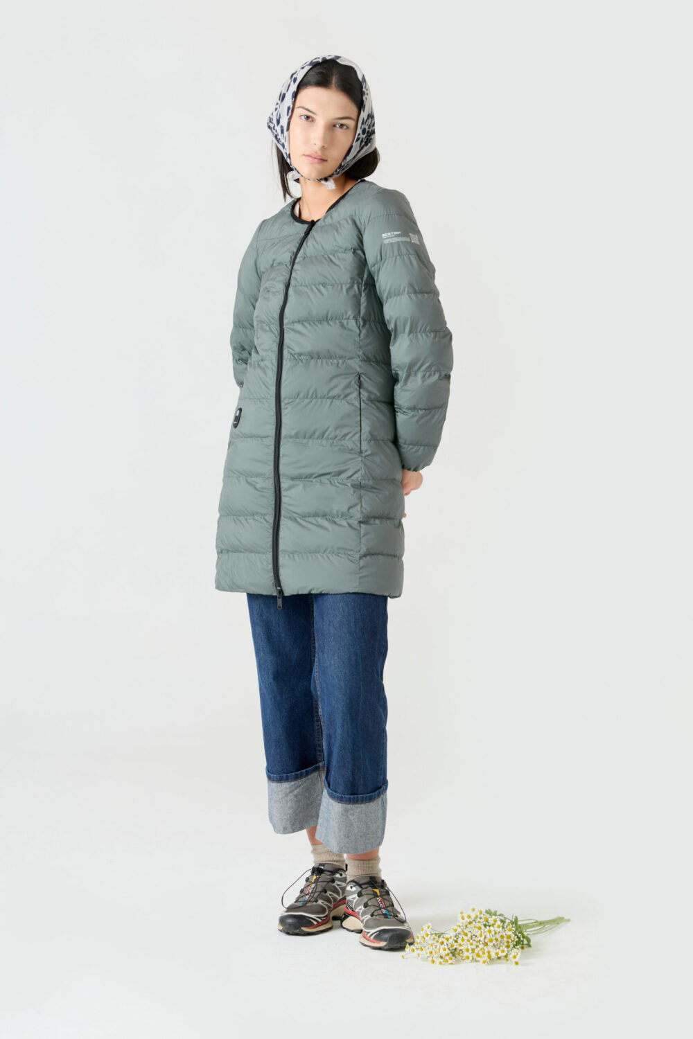 Coat HEAT/23 | Linen Green