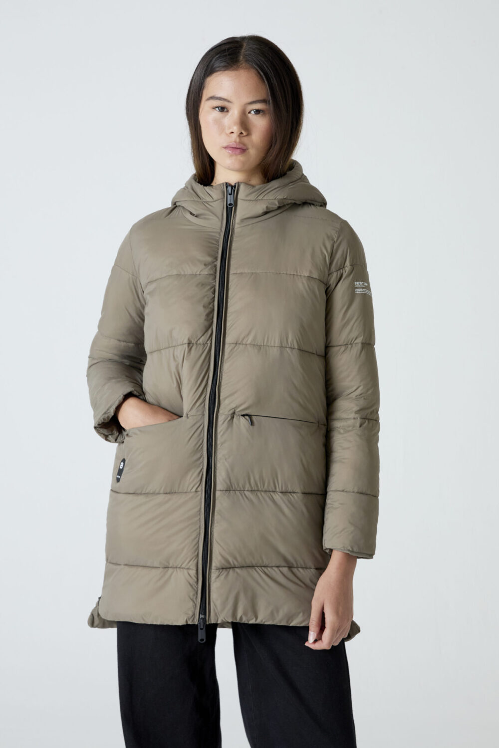 Coat HEAT/04 | Coffee Brown