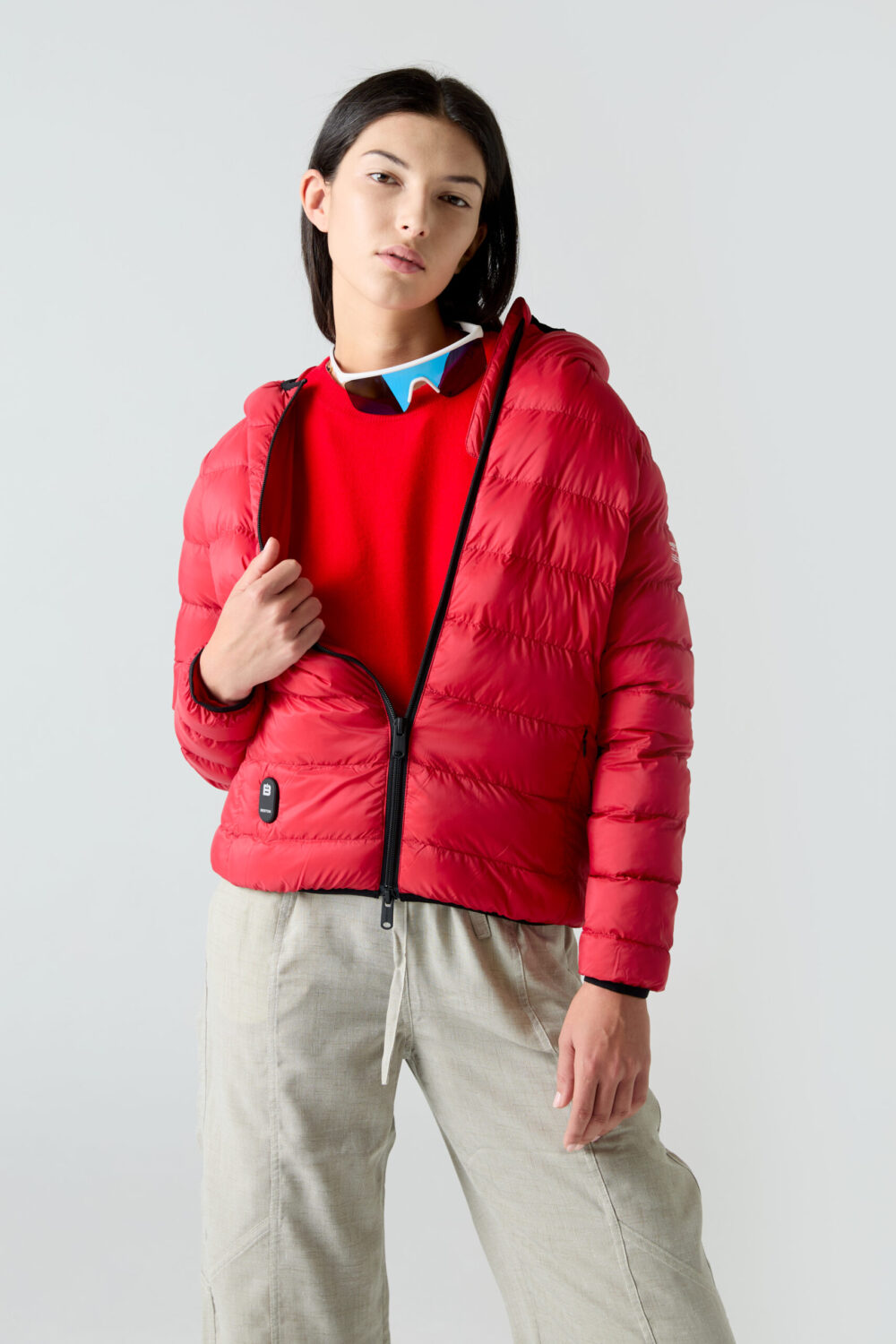 Veste HEAT/01 | Coral Red