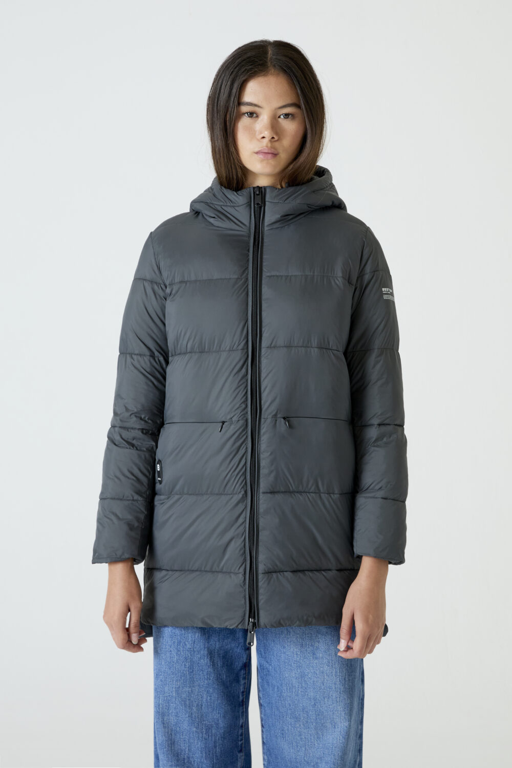 Abrigo HEAT/04 | Light Grey